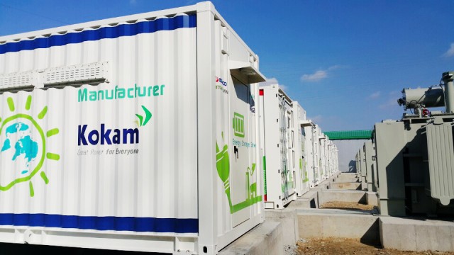 Kepko Kokam energy storage system